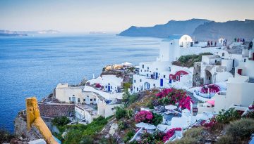iconic Greek island village